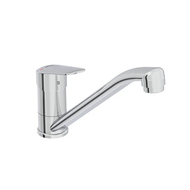 MITIGEUR EVIER FLOW ROUND BEC BAS CHROME (SANS VIDAGE) A43429ENG VITRA